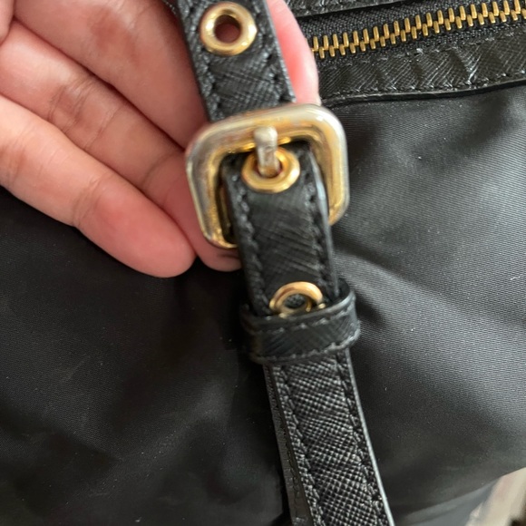 PRADA TESSUTO BLACK NYLON TOTE BAG - Picture 5 of 16